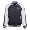 Reversible Baseball Jacket Asia Sizing “Black White”