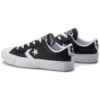 Star Player Ox Black Leather Black