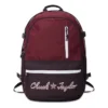 Straight Edge Chuck Taylor Logo Backpack “Burgundy”