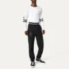 Twisted Varsity Sweatpants Asia Sizing “Black”